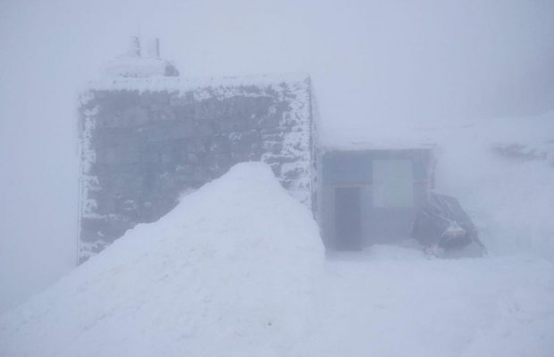 У Карпатах триває морозна погода, видимості майже немає (фото)