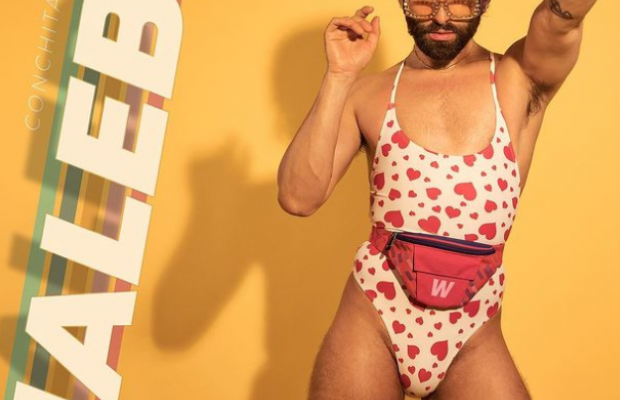 У купальнику із сердечками: Кончіта Вурст показала обкладинку майбутнього синглу