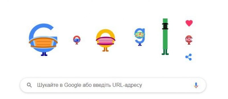 Скриншот Google 