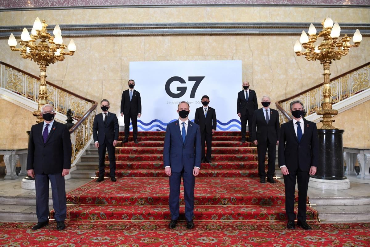 Министры иностранных дел G7 собрались на двухдневную встречу / фото REUTERS Министры иностранных дел G7 собрались на двухдневную встречу / фото REUTERS