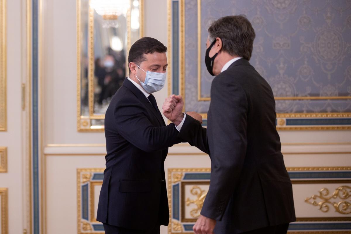 Блінкен знову зустрінеться з українським президентом / фото REUTERS