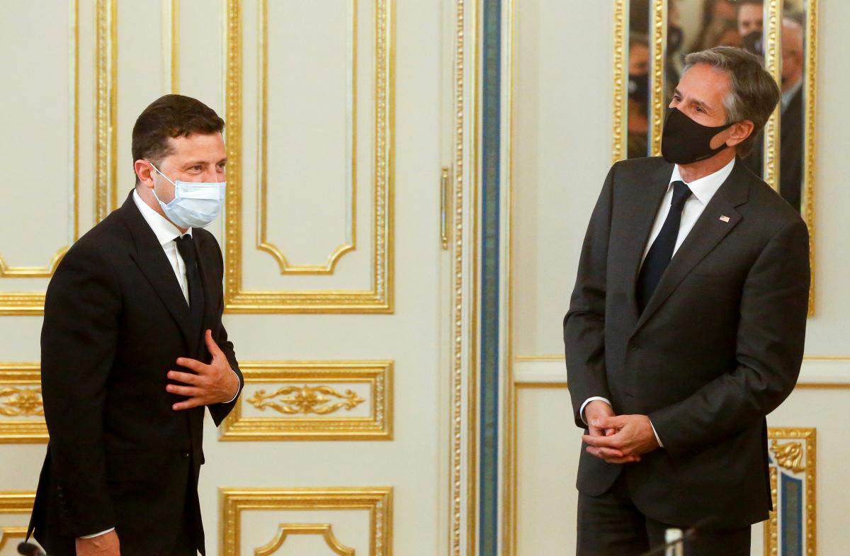 Западные дипломаты: Блинкен очень вовремя приехал в Киев / Фото REUTERS