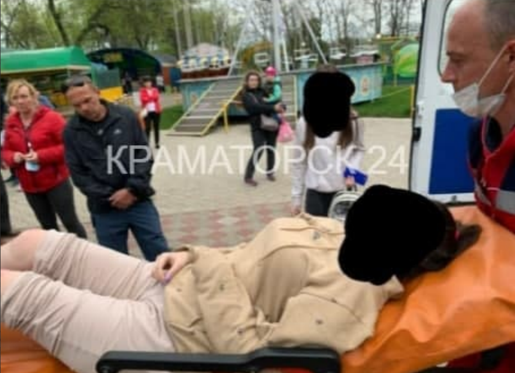 В парке аттракционов в Краматорске произошел несчастный случай / Краматорск 240