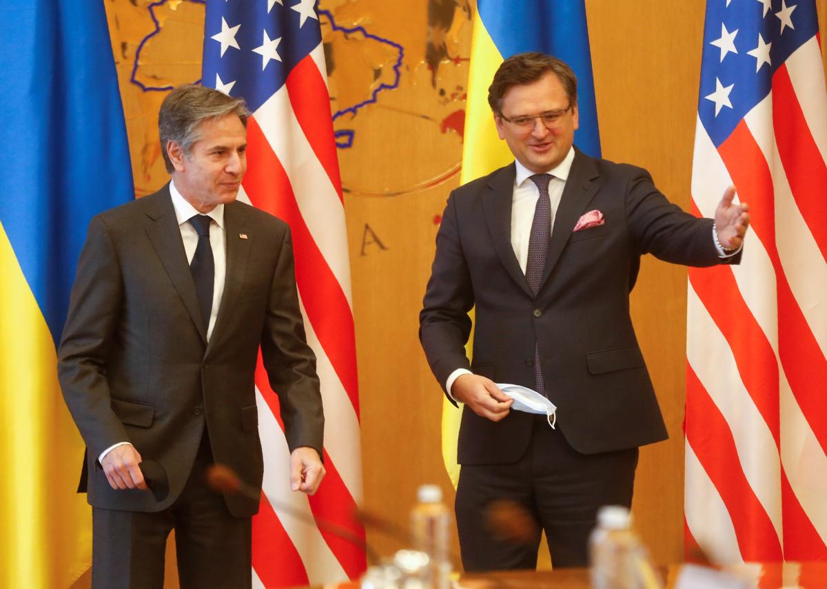 Энтони Блинкен заверил в нерушимой поддержке Украины со стороны США / фото REUTERS