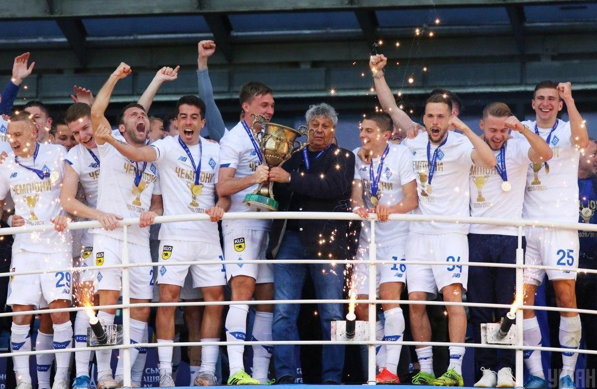 Динамо-чемпіон України 2020-2021 / фото УНІАН, Олександр Приходько Динамо-чемпіон України 2020-2021 / фото УНІАН, Олександр Приходько