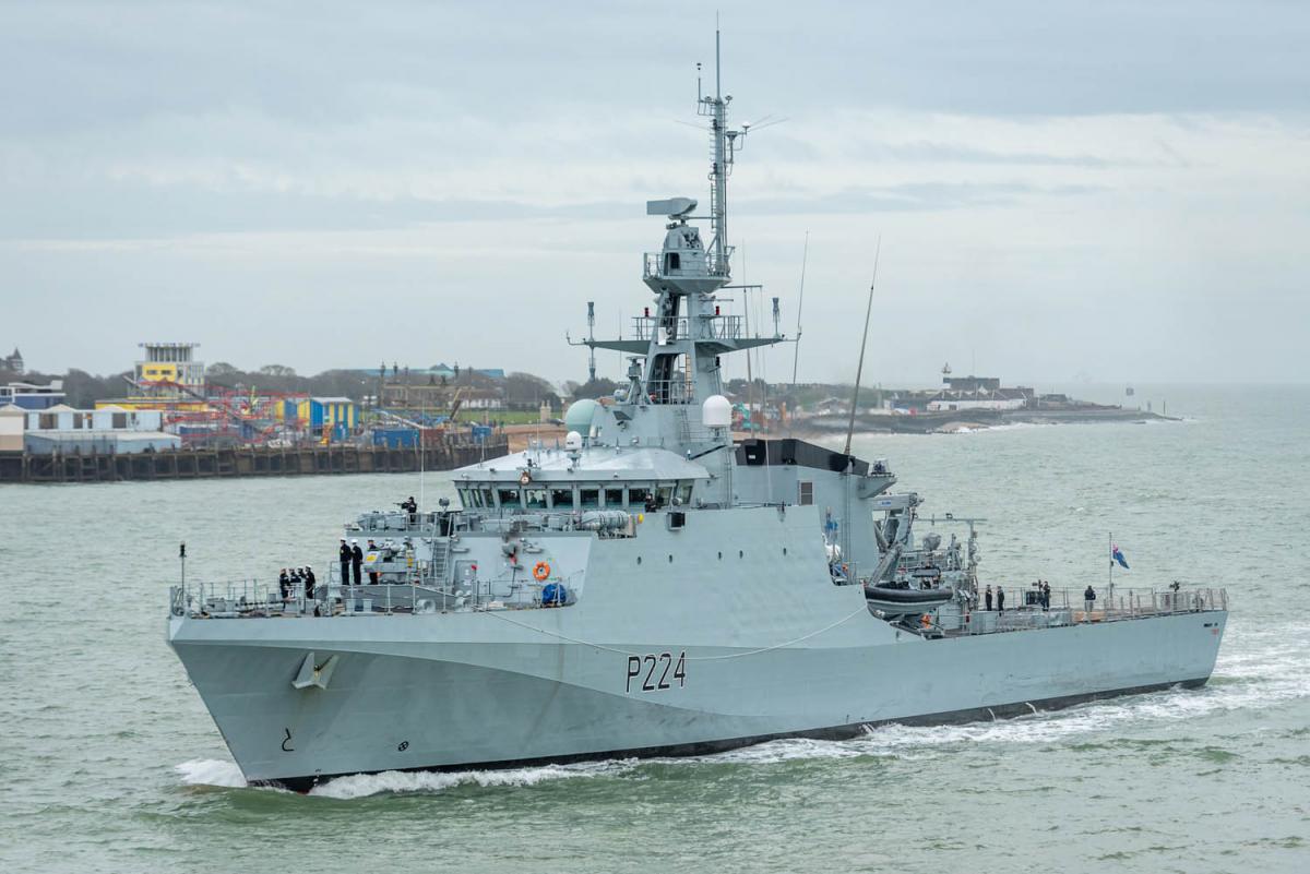 Британський корабель увійшов в акваторію Чорного моря / фото Вікіпедія Британський корабель увійшов в акваторію Чорного моря / фото Вікіпедія