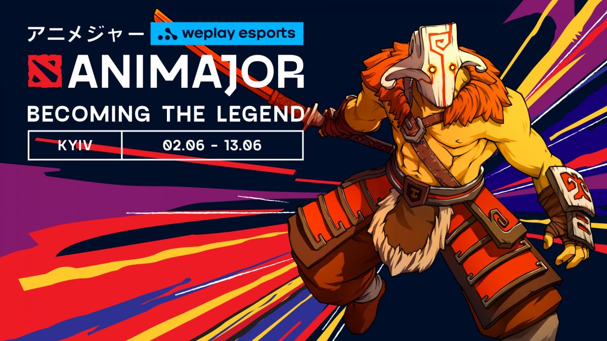WePlay AniMajor 2021 пройде з 2 по 13 червня / фото WePlay Esports WePlay AniMajor 2021 пройде з 2 по 13 червня / фото WePlay Esports