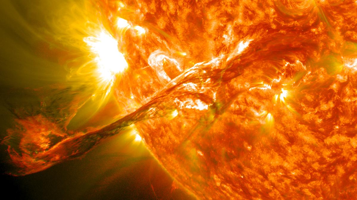 Наприкінці березня на Землі очікується удар сонячного вітру / фото Вікіпедія Наприкінці березня на Землі очікується удар сонячного вітру / фото Вікіпедія