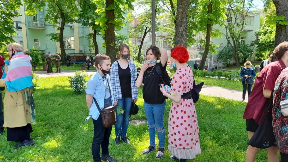У Києві проходить транс-марш, фото УНІАН / Дмитро Хилюк У Києві проходить транс-марш, фото УНІАН / Дмитро Хилюк