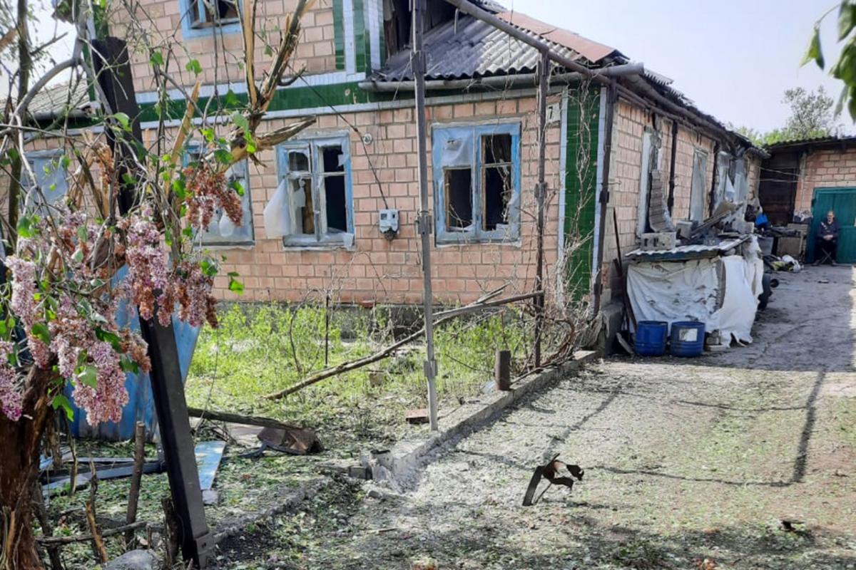 Окупанти обстріляли Піски \ фото Фейсбук ООС Окупанти обстріляли Піски \ фото Фейсбук ООС