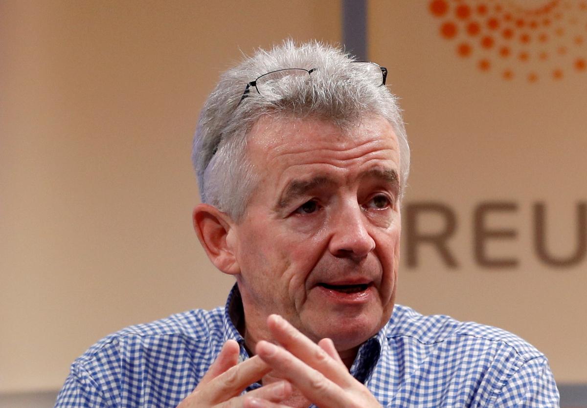 Глава Ryanair Майкл О'Лірі назвав дії Білорусі "фінансованим державою піратством" / фото REUTERS Глава Ryanair Майкл О'Лірі назвав дії Білорусі "фінансованим державою піратством" / фото REUTERS