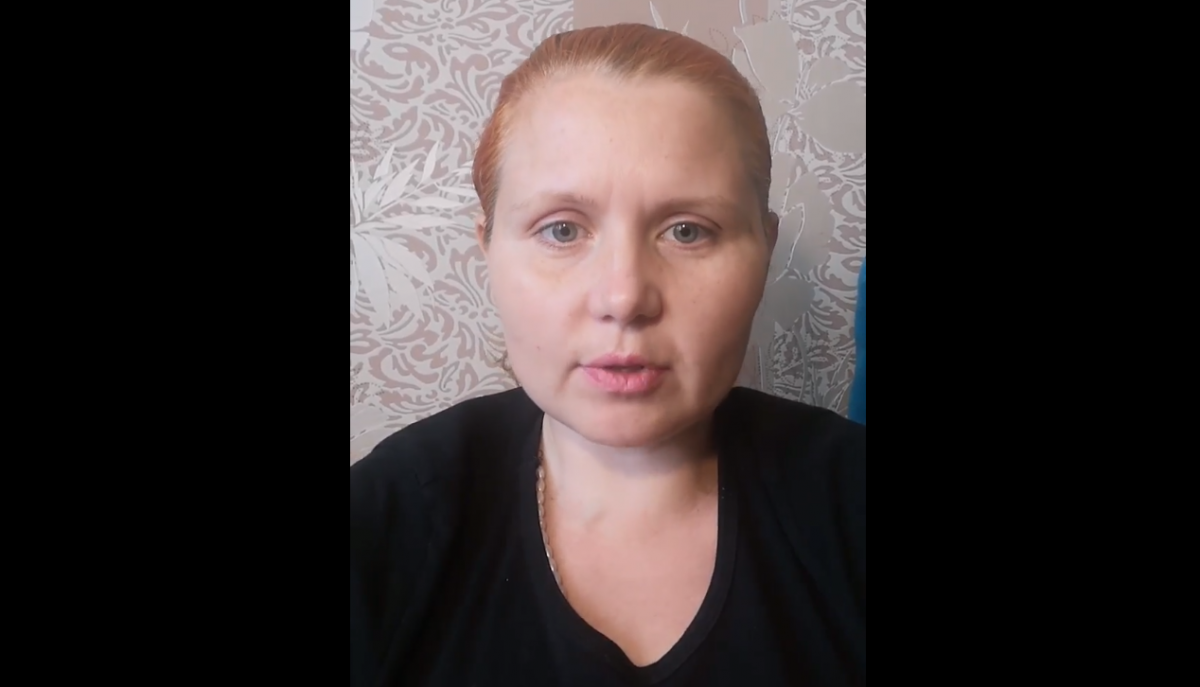 Анна Курілова / скріншот з відео Анна Курілова / скріншот з відео