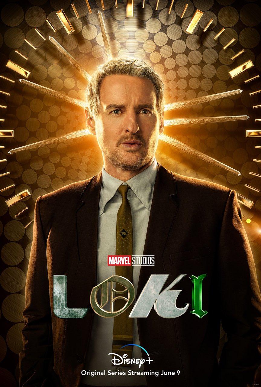 Marvel показал постеры с персонажами сериала 'Локи' Marvel показал постеры с персонажами сериала 'Локи'