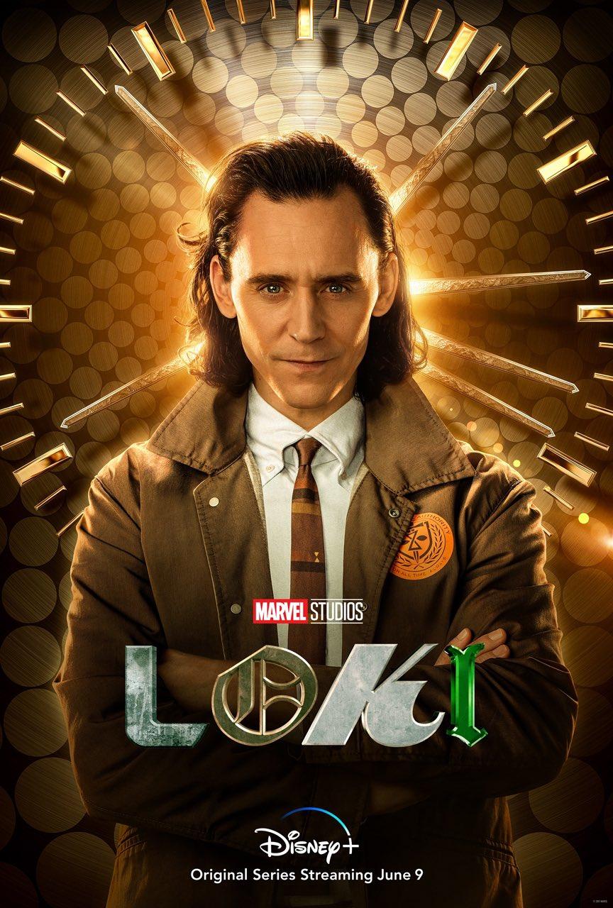 Marvel показал постеры с персонажами сериала 'Локи' Marvel показал постеры с персонажами сериала 'Локи'