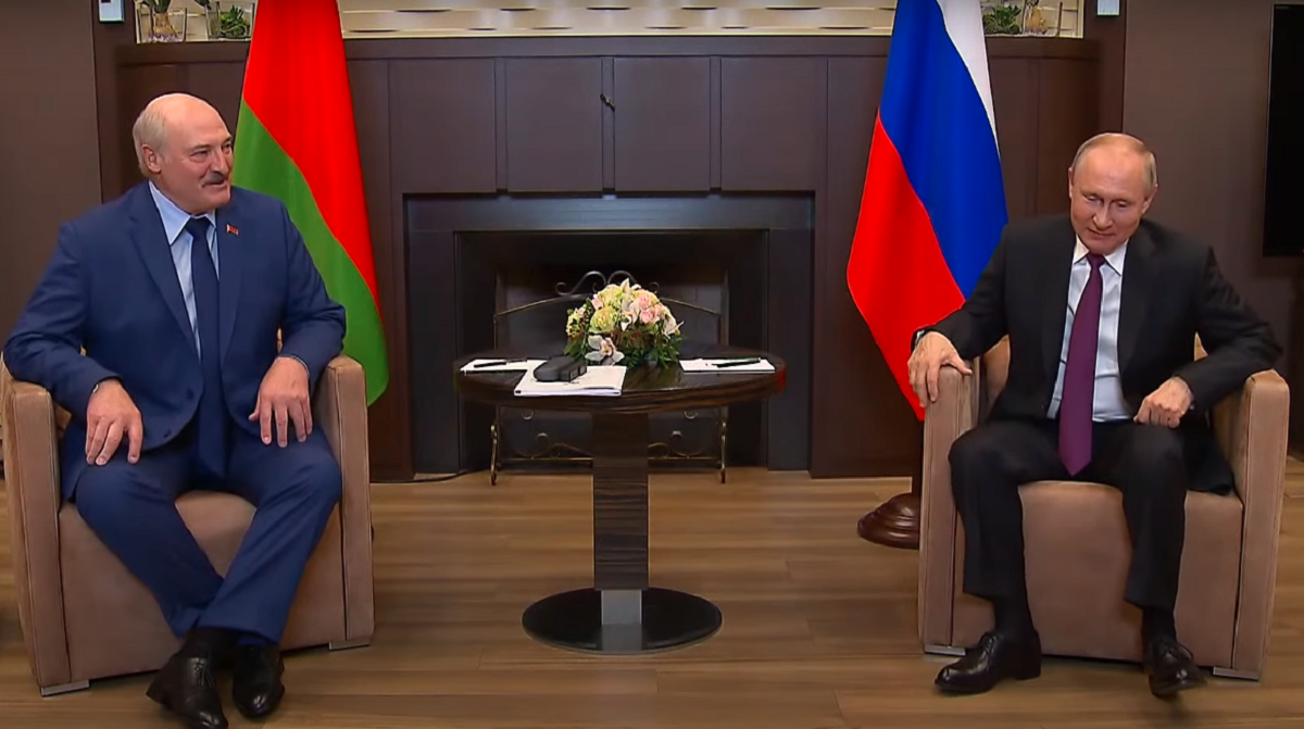 Лукашенко і Путін провели переговори / скріншот