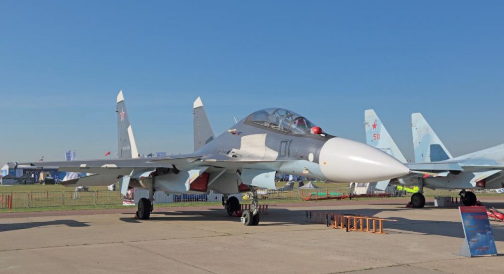 В Казахстане разбился истребитель Су-30СМ Kép