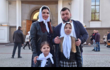 В сеть "слили" фото семьи главаря "ДНР" Пушилина