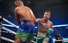 Тотальное доминирование: лучший боксер мира победил соперника, разбив ему лицо (фото, видео)