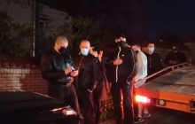 Обыски у Медведчука: неизвестные помешали эвакуатору забрать Mercedes кума Путина (відео)
