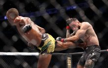 Загадковий удар: боєць UFC отримав по обличчю й впав лише через п'ять секунд (відео)