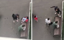 У Києві мати відправила двох дітей по пиво й мало не влаштувала розправу над ними (відео)
