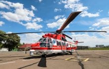 Украина получила шестой вертолет Н225 от Airbus Helicopters (фото, видео)
