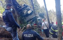 В Италии на канатной дороге произошло ЧП: погибли 12 человек (фото)