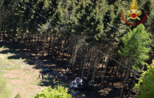 В Італії померла 9-річна дитина, яка постраждала при падінні кабіни канатної дороги