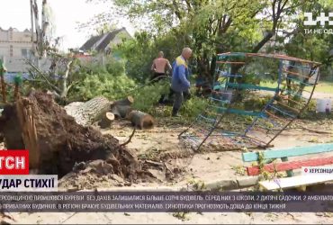 У Херсонській та Вінницькій областях ліквідовують наслідки негоди