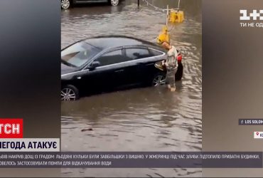 Потужна злива з градом накрила Рівне