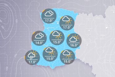Прогноз погоди в Україні на ранок вівторка, 25 травня