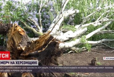 У Херсонській області пронісся смерч