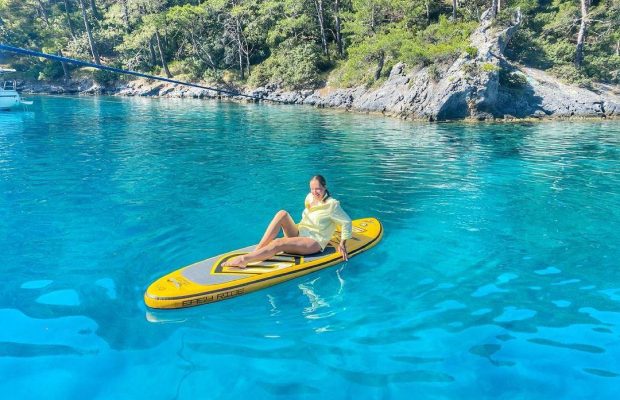 Беременная Катя Осадчая показала утренние развлечения на отдыхе в Турции (фото)