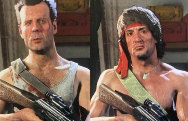 В сеть слили кадры со Сталлоне и Брюсом Уиллисом в Call of Duty: Warzone