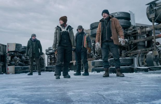 Вийшов трейлер нового видовищного екшену "Льодовий дрифт" з Ліамом Нісоном та Лоуренсом Фішберном (відео)