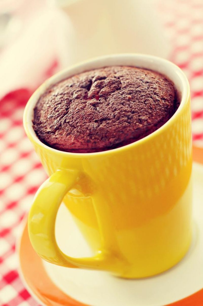 Шоколадный кекс в кружке за 5 минут рецепт – Британская кухня: Выпечка и десерты. «Еда»