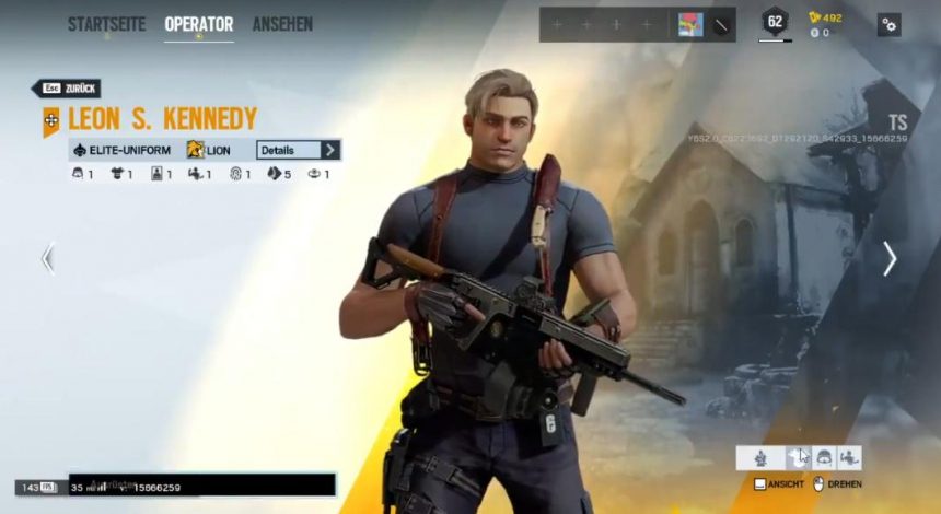 В Rainbow Six Siege з'явиться персонаж з гри Resident Evil 4