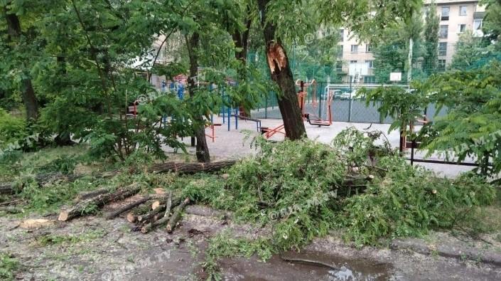 В Мелитополе сегодня ночью и утром был ливень со шквальным ветром / фото ria-m.tv В Мелитополе сегодня ночью и утром был ливень со шквальным ветром / фото ria-m.tv