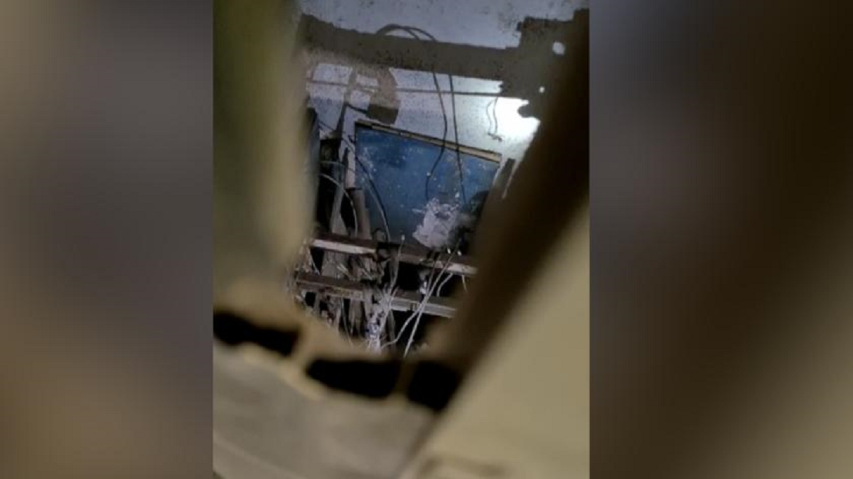 В Лодзи упал лифт с людьми / фото TVN24