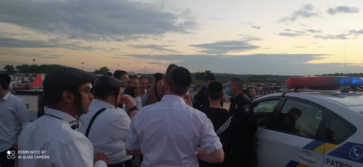 Рабин Вінниці Шауль Горовіц викликав поліцію / фото ОЄОУ Рабин Вінниці Шауль Горовіц викликав поліцію / фото ОЄОУ