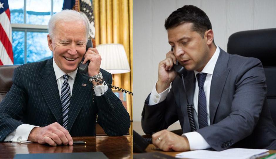 elensky membuat permintaan untuk memasukkan Rusia ke daftar hitam saat berbicara dengan Biden di telepon