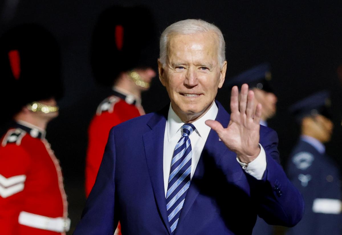 Biden is interested in a diplomatic solution to the situation around the Ukrainian border \ photo REUTERS