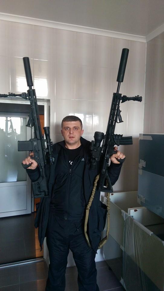 Снайпер Варакин: "Я способен договориться с мертвым" / фото Facebook Сергея Варакина