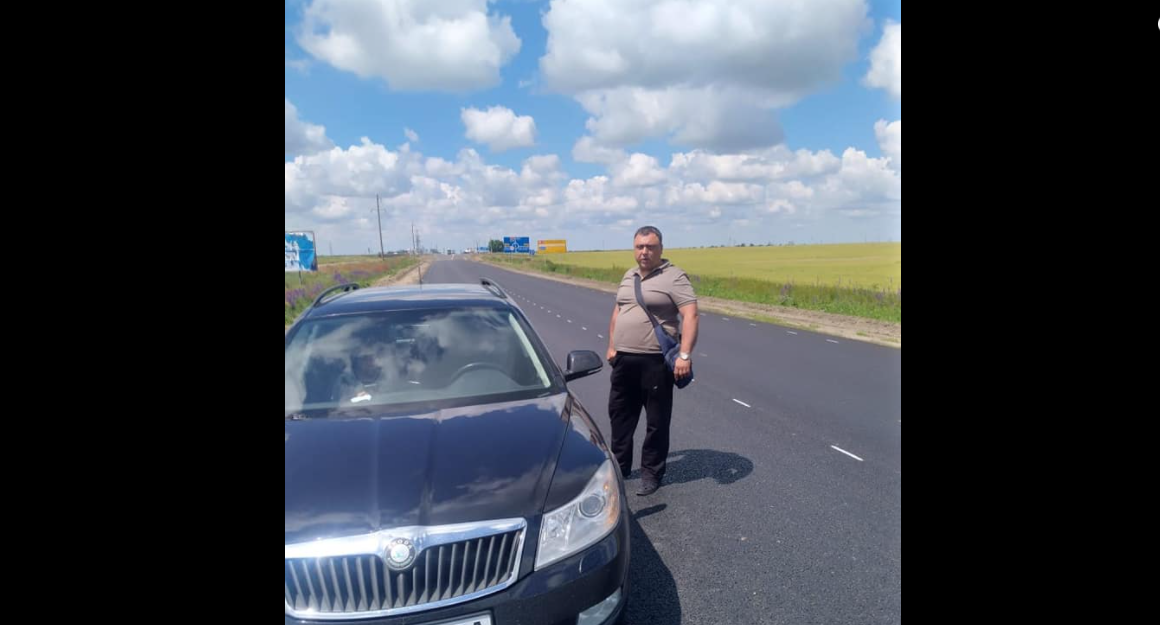 Під Херсоном сталась стрілянина на дорозі / Facebook Під Херсоном сталась стрілянина на дорозі / Facebook