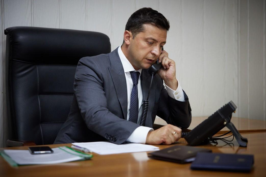 Volodymyr Zelenskyy spoke with Anthony Blinken / photo of the office of the President of Ukraine