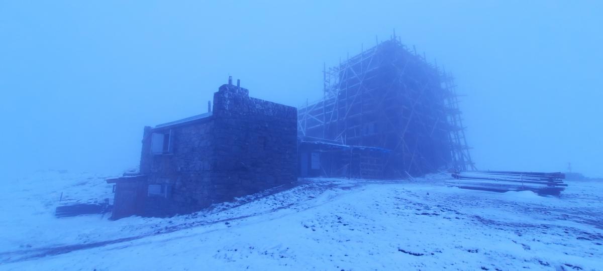 У Карпатах знову випав сніг / фото Чорногірський гірський пошуково-рятувальний пост