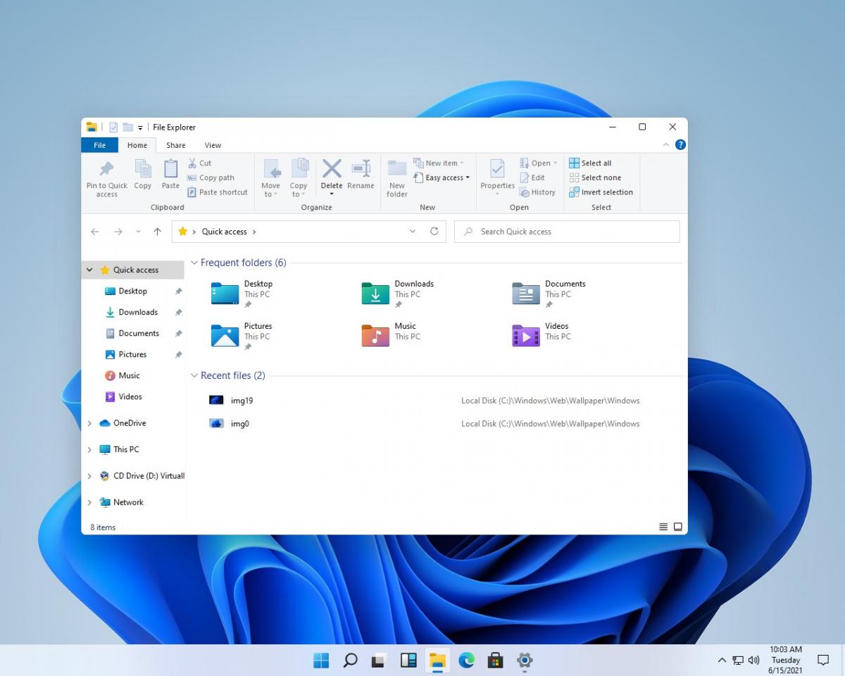 Як може виглядати рання версія Windows 11 / скріншот Як може виглядати рання версія Windows 11 / скріншот