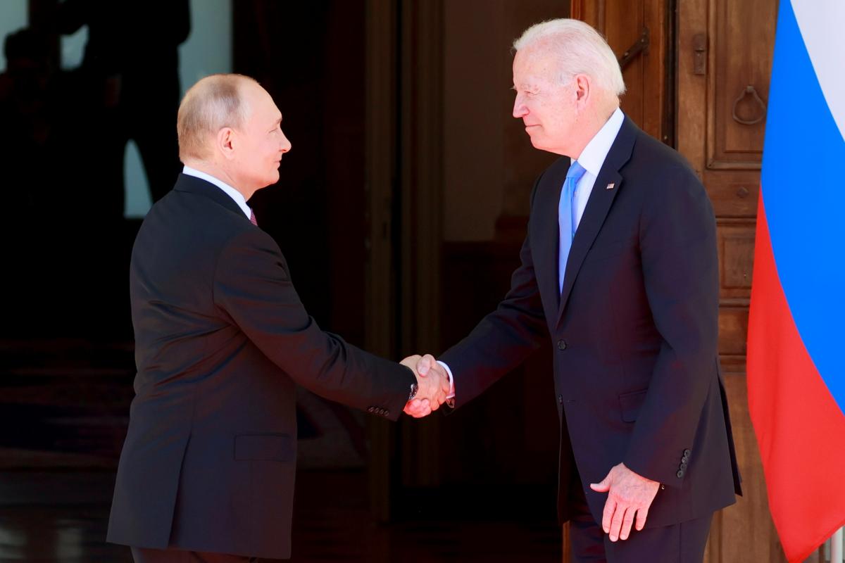 Летом 2021 года Джо Байден и Владимир Путин провели переговоры в Женеве / фото Reuters