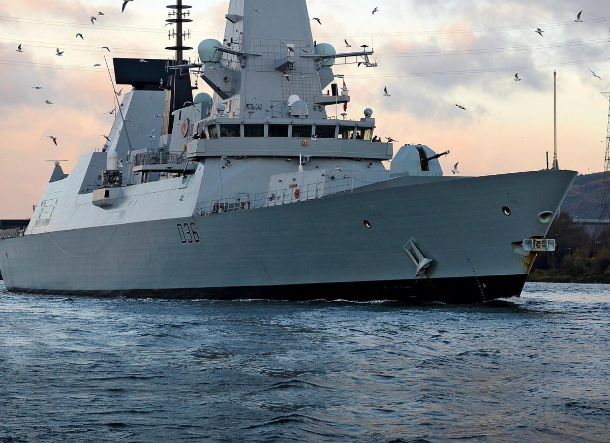У РФ заявили про обстріл британського есмінця / фото royalnavy.mod.uk У РФ заявили про обстріл британського есмінця / фото royalnavy.mod.uk