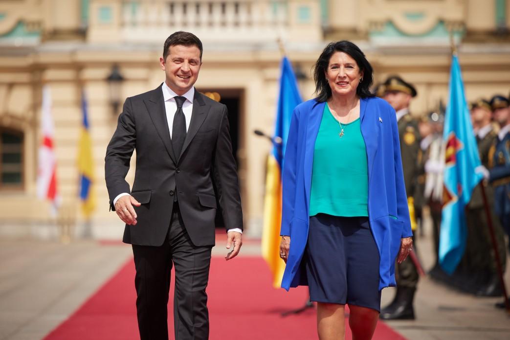 Встреча президента Украины с президентом Грузии Встреча президента Украины с президентом Грузии